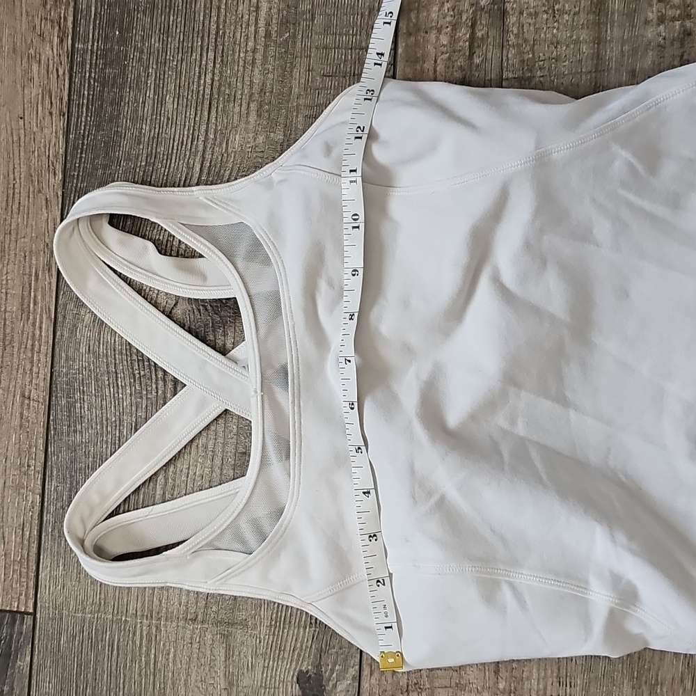 lululemon athletica White Racerback Tank Top - Picture 3 of 7